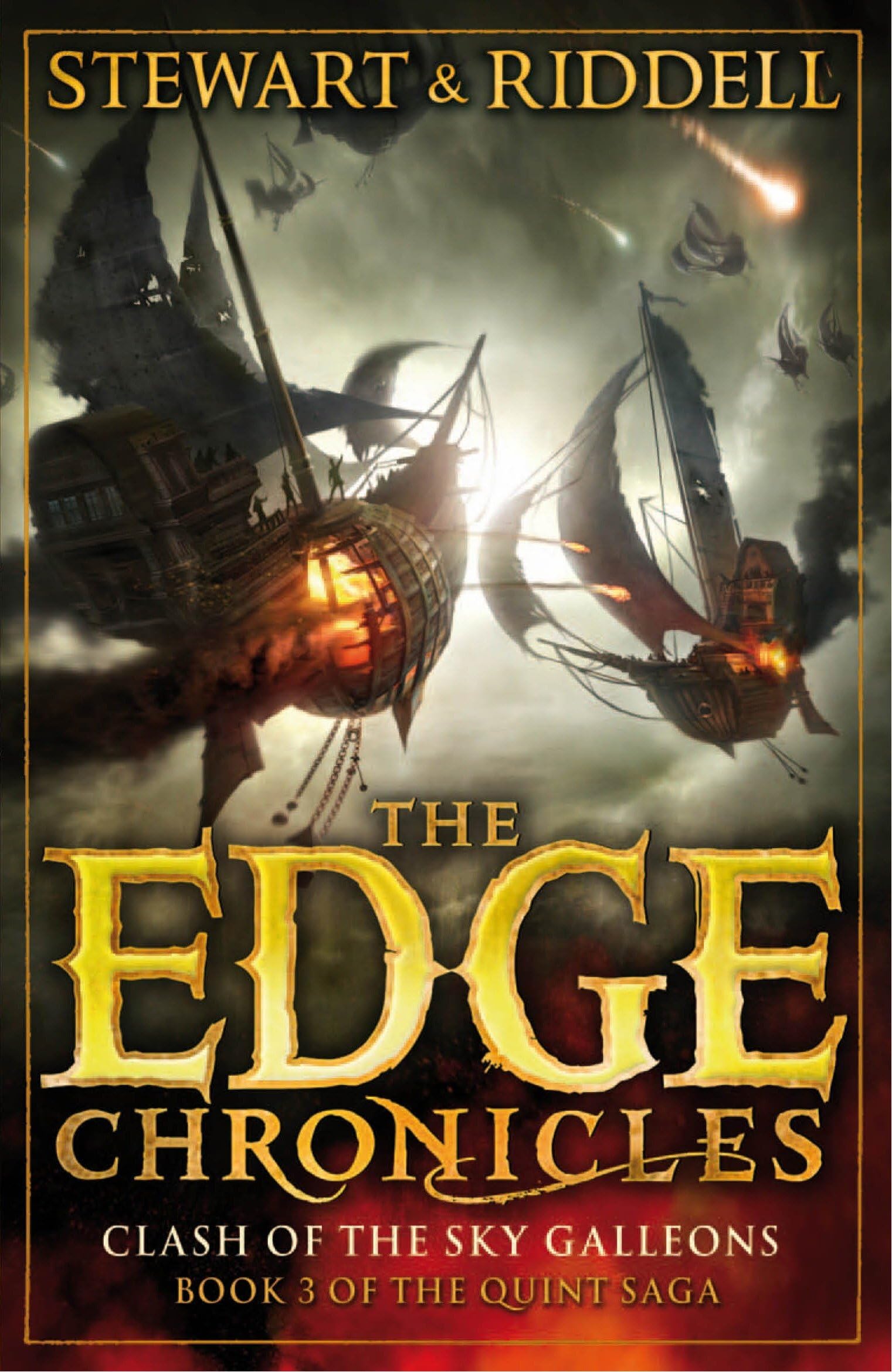 The Edge Chronicles: Clash of the Sky Galleons: Third Book of Quint