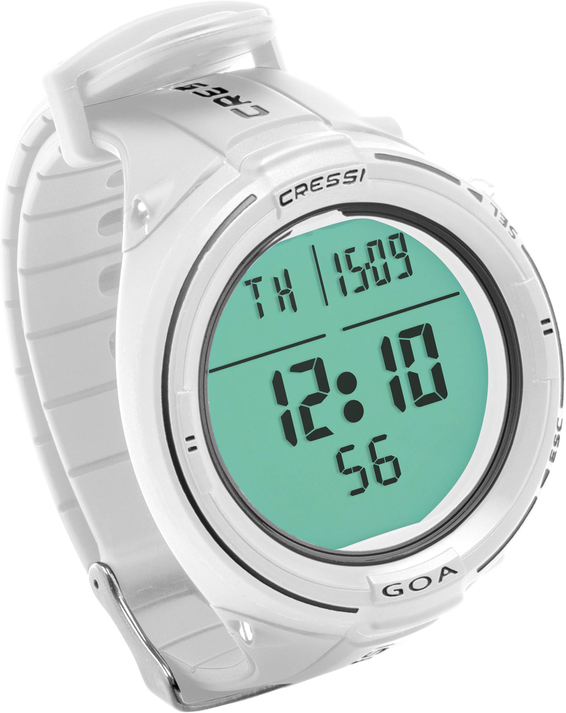 Cressi Goa Dive Watch Computer | 4 Programs - Air/Nitrox, Freediving, Gage | Made in Italy