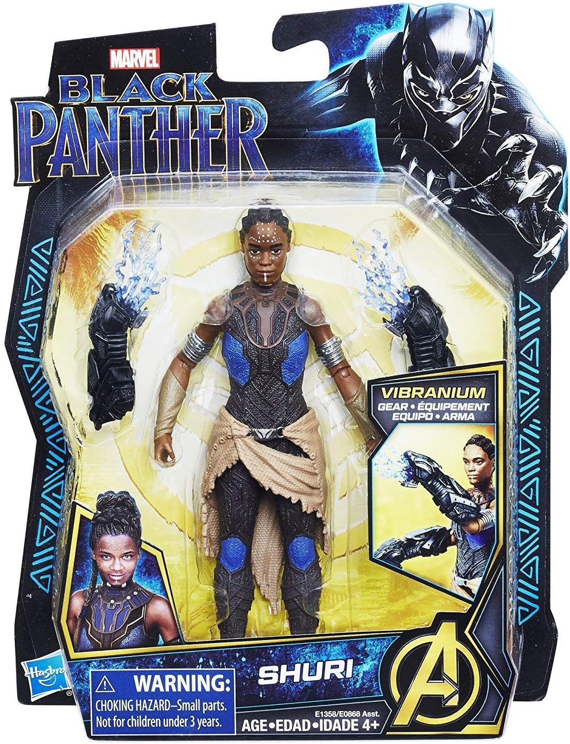 Black Panther Shuri 6" Action Figure 2018 Movie