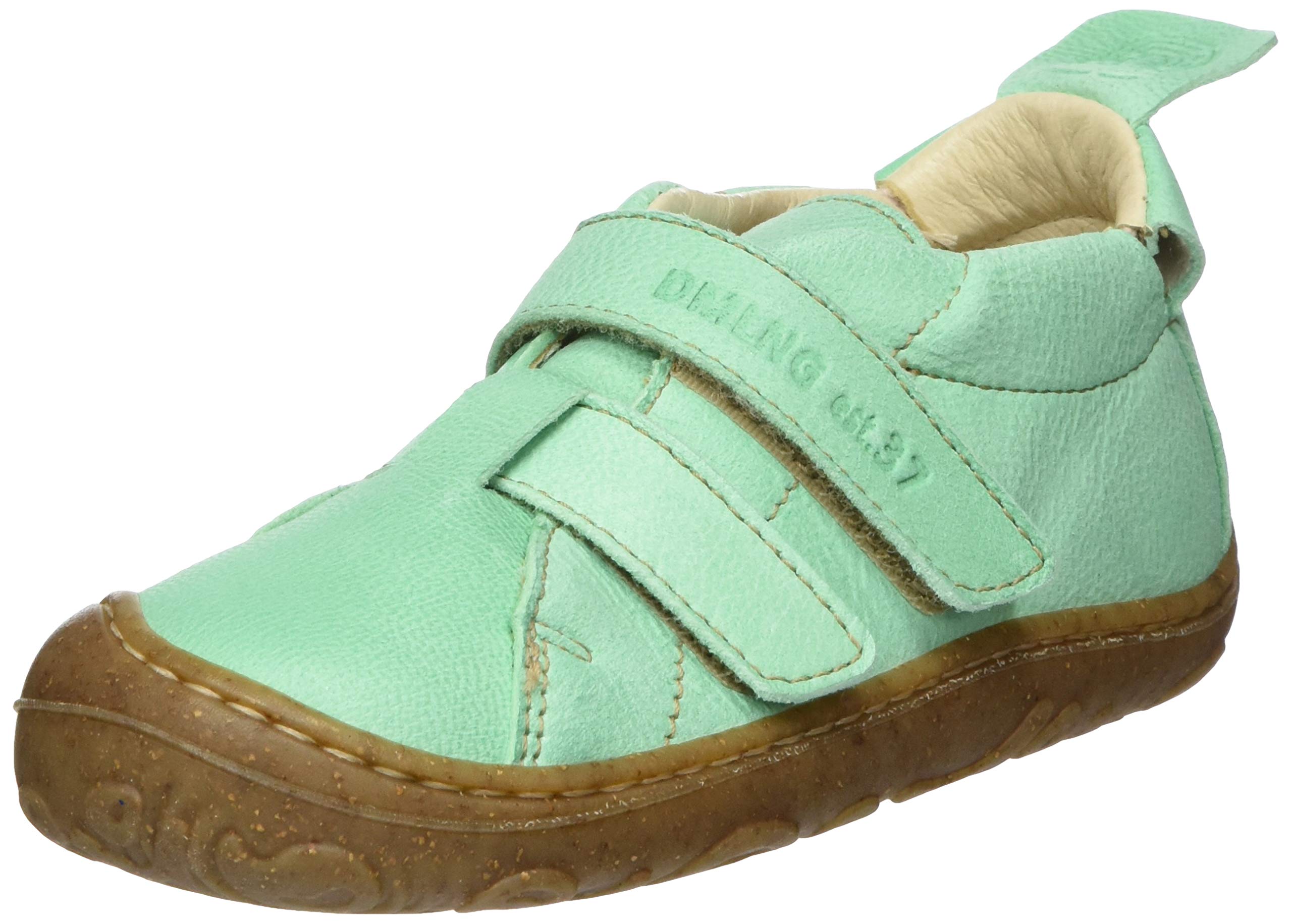 Däumling Unisex Babies Nedal Low-Top Sneakers, Green (Waxy Mint 53), 6 UK