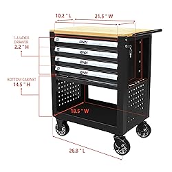 DNA MOTORING 30" W X 37" H X 18" D Large Capacity