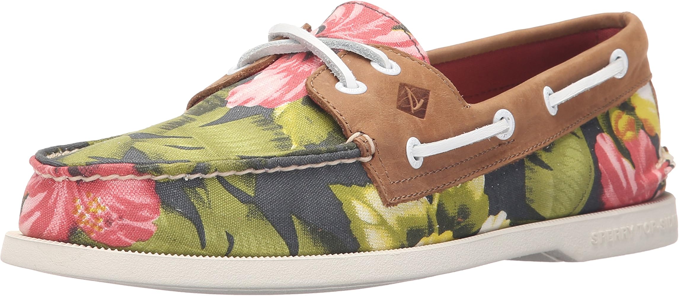 sperry floral shoes