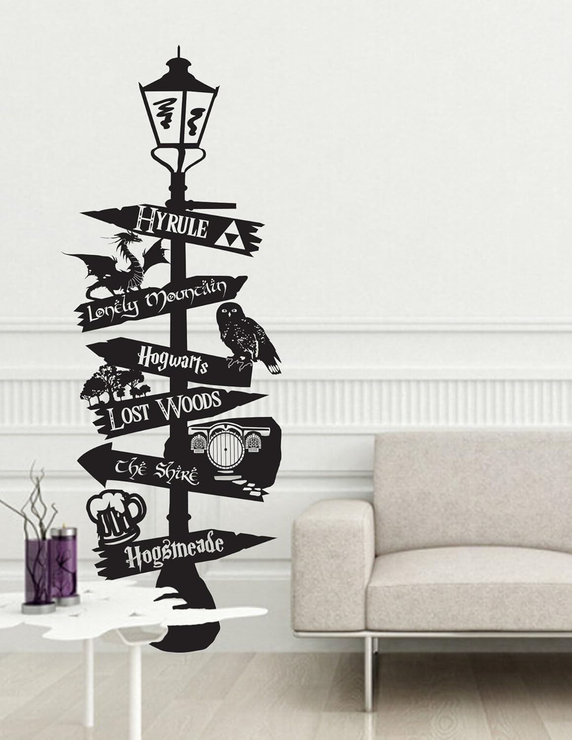Amazon Com Fandom Sign Post V3 Customizable Cosplay Geek Nerdy