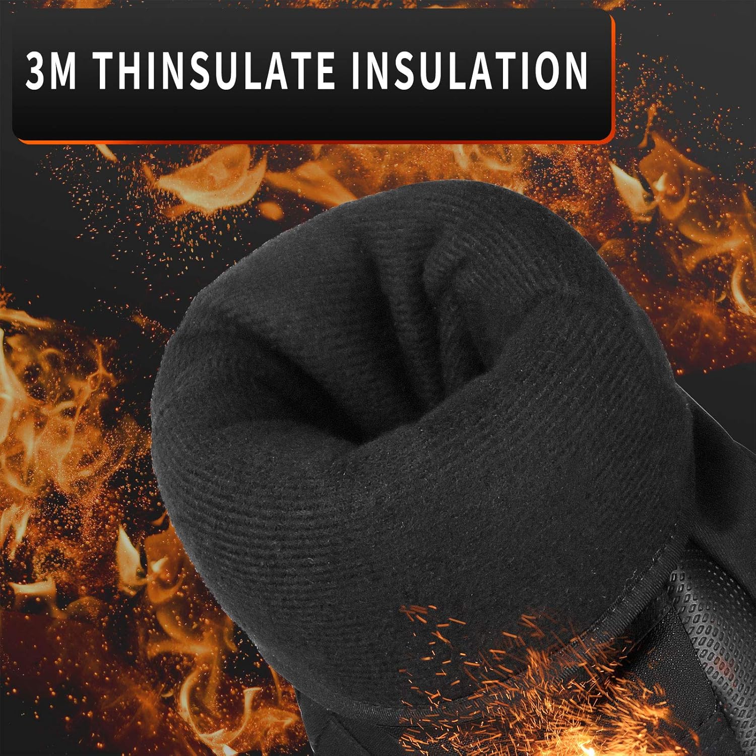 Achiou Ski Snow Gloves Winter Warm 3M Thinsulate Waterproof Touchscreen Men Women : Clothing