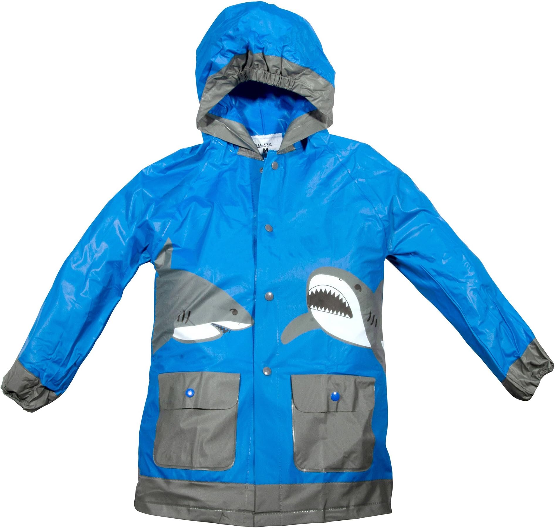 Lilly of New York Boy & Girl Rain Jackets, Hooded Raincoat, Pockets, Fun Prints