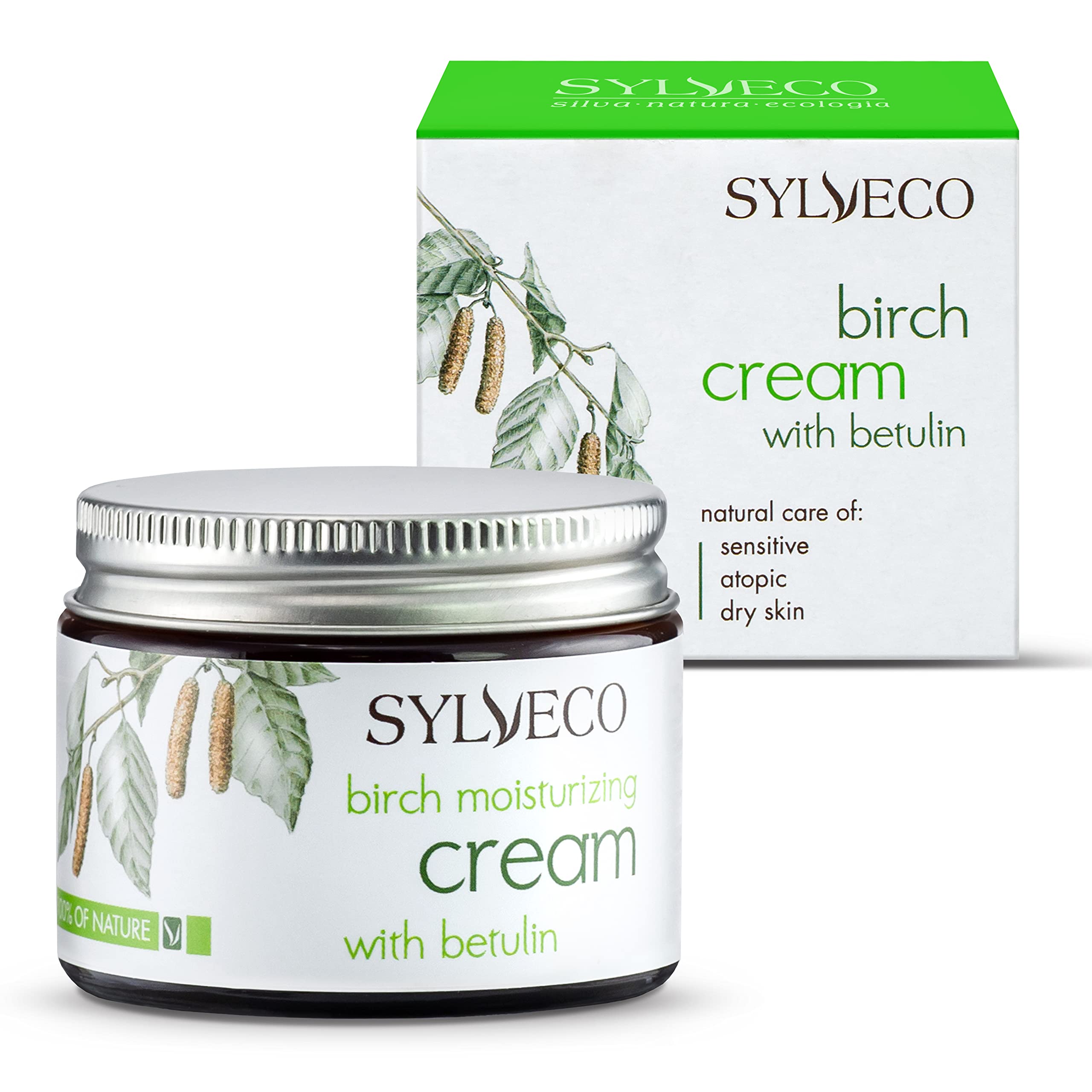 Sylveco Birch Face Cream with Betulin Moisturising Natural Ingredients 50ml