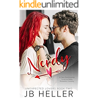 Nerdy: A Fake Relationship/ Surprise Pregnancy Romantic Comedy (Unexpected Lovers Book 2) book cover