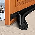 HomeProtect Door Draft Stopper 36 Inch Under Door Draft Blocker Door Sweep for Bottom of Door Reduce Cold Air, Soundproof, Li