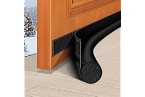 HomeProtect Door Draft Stopper 36 Inch Under Door Draft Blocker Door Sweep for Bottom of Door Reduce Cold Air, Soundproof, Light, Odor, Weather Stripping Door Seal Strip Fit for Interior/Exterior