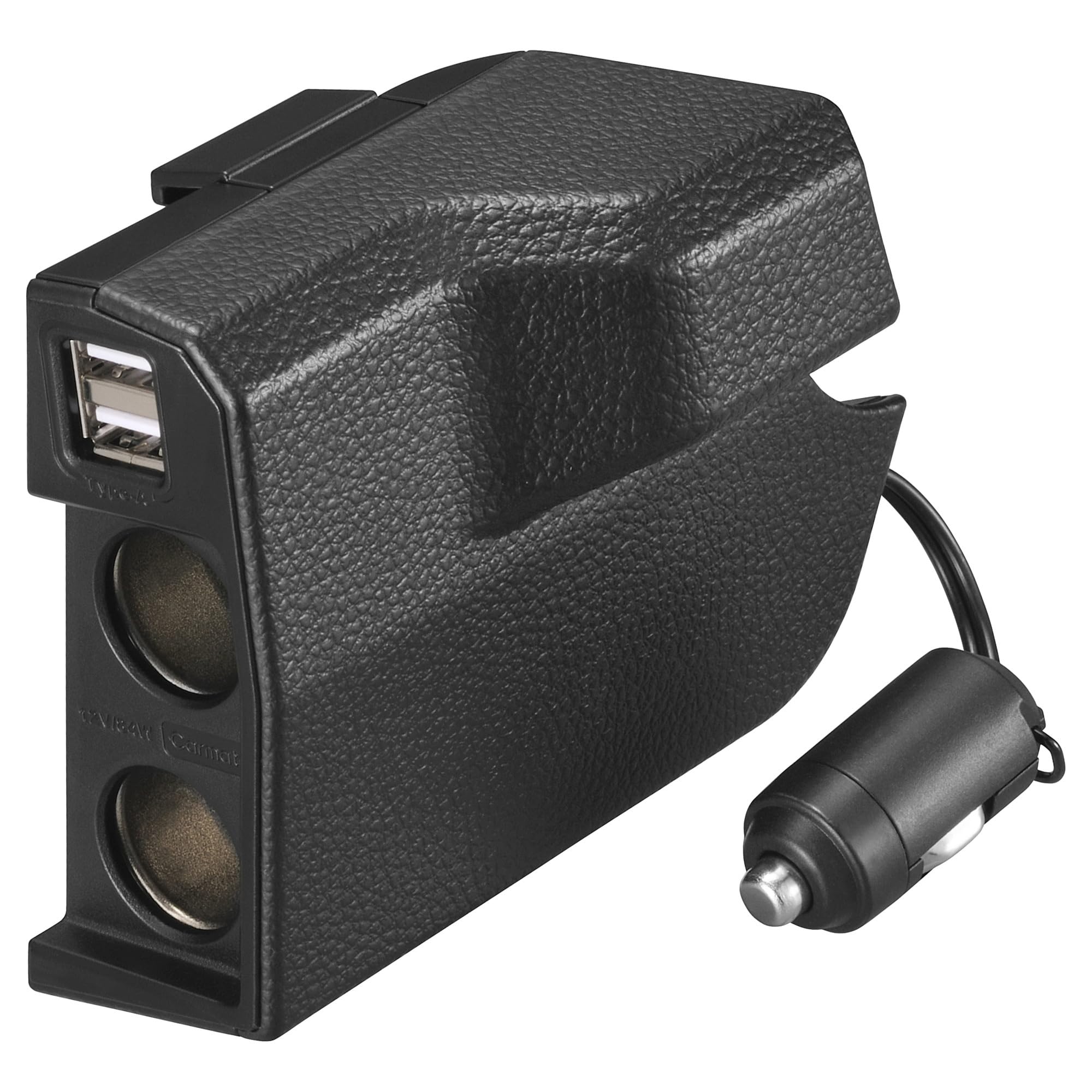 カーメイト(Carmate) N-BOX 専用 増設電源 ソケット & USBダウンライト付き フロント コンソール 2連ソケット+2USBポート NZ273K商品画像