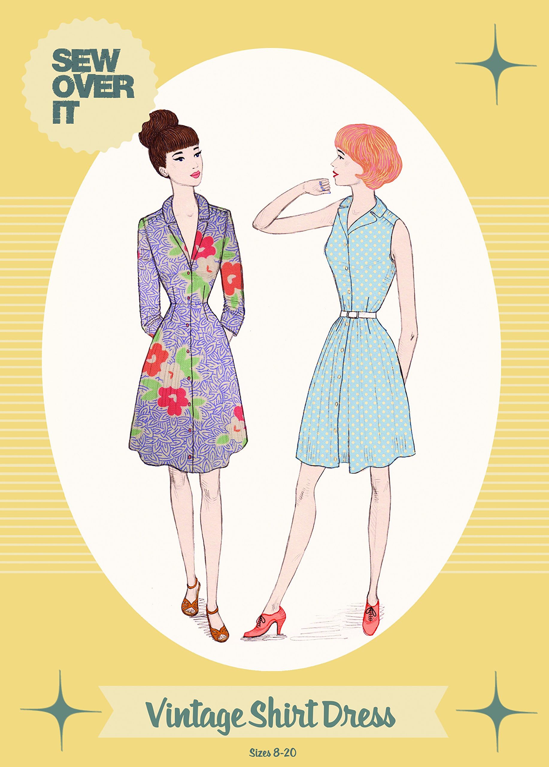 Sew Over It Vintage Shirt Dress Sewing Pattern