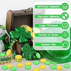 120 PCS St Patricks Day Decorations, 1.4 in
