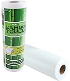 Bamboo Towels - Heavy Duty Eco Friendly Machine Washable Reusable Bamboo Towels - One roll replaces 6 months of towels!