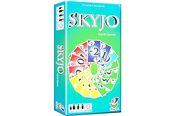 SKYJO by Magilano - The entertaining card game for kids and adults. The ideal game for fun, entertaining and exciting hours of play with friends and family.