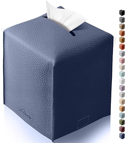 Amazon.com: Tissue Box Cover, Jeethemy Square PU Leather Tissue