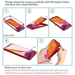 ORETECH Designed for iPhone XR Case, with[2 x