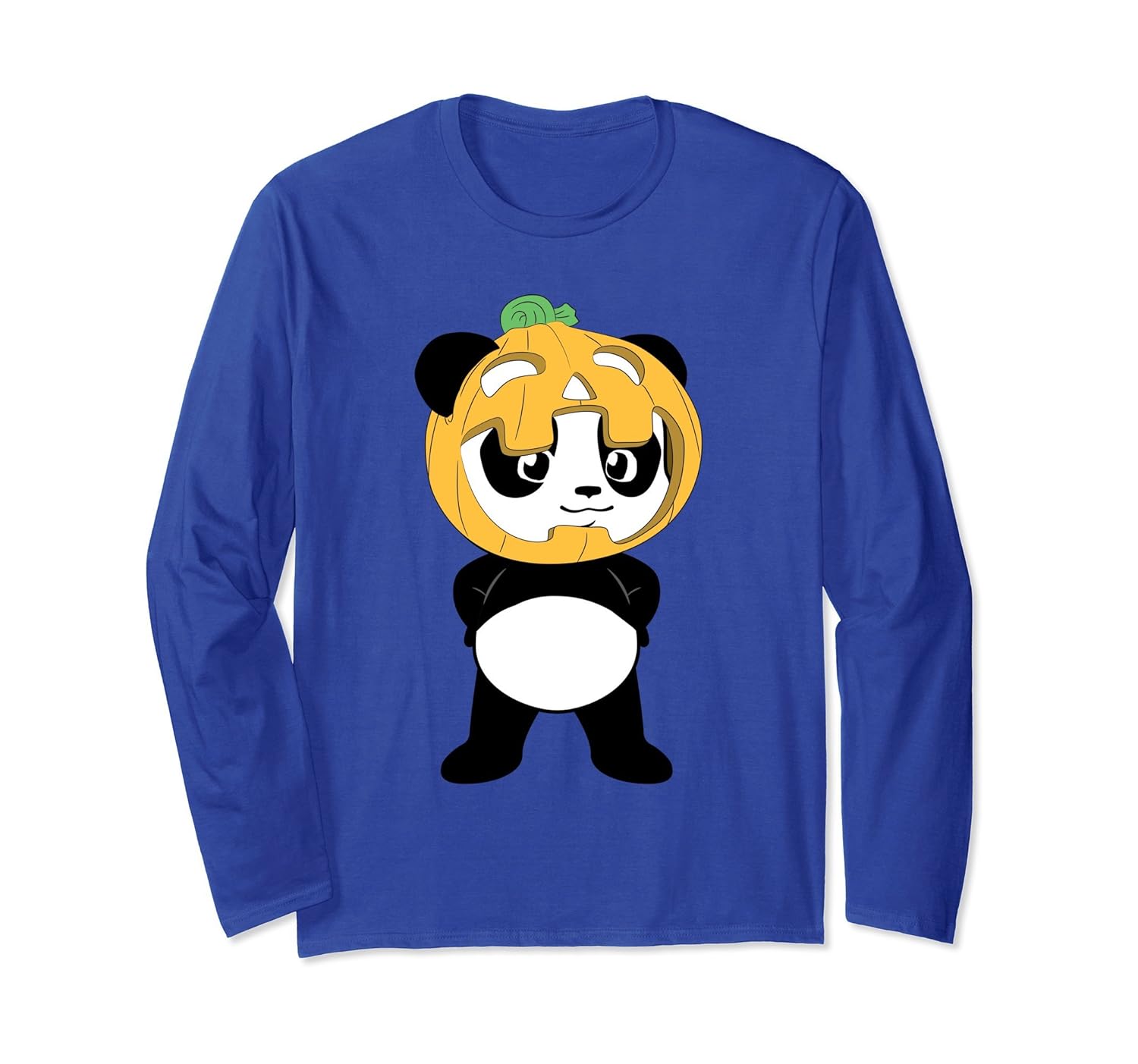 Halloween Shirt for Kids with Panda and Pumpkin- TPT