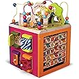 B. toys - Zany Zoo - Wooden Activity Cube - Educational Toys - Wooden Toys for Toddlers, Kids - 1 Year +