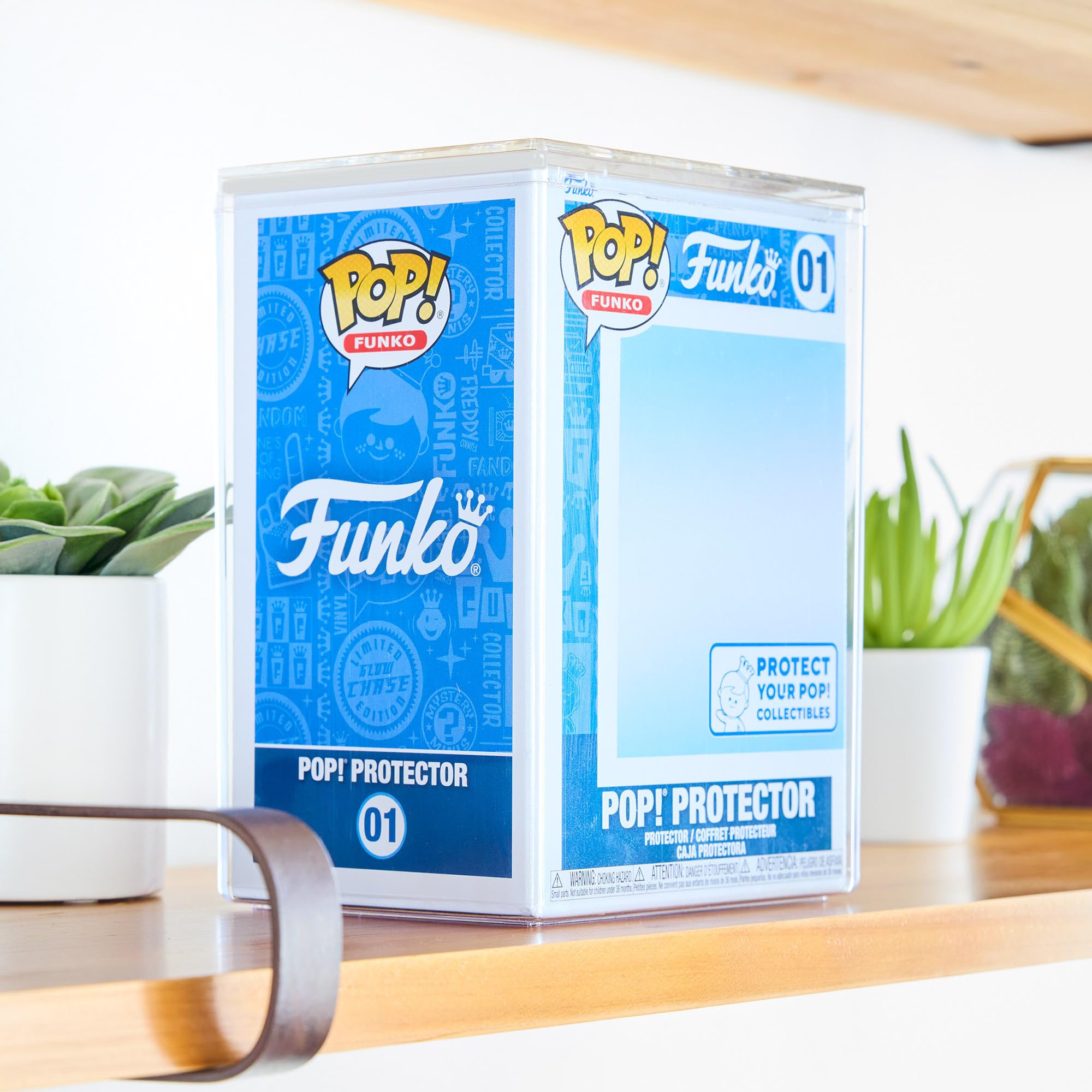 Funko Pop Premium - Premium Protector Display Cases Pop Collectable Vinyl Figures - Durable, Crystal Clear, and Stackable Storage
