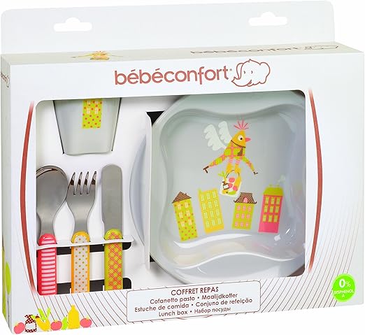Bebe Confort Coffret Repas Bebe Confort Jaune Amazon Fr Bebes Puericulture