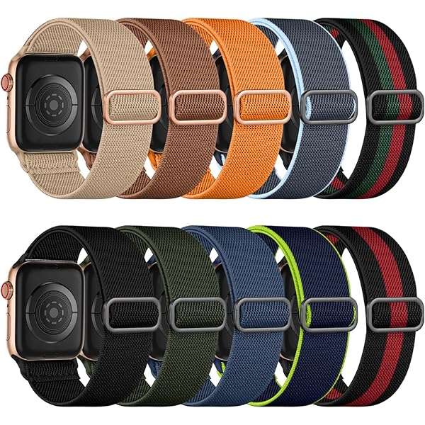 Amazon.com: 10 Pack Stretchy Bands Compatible with Apple