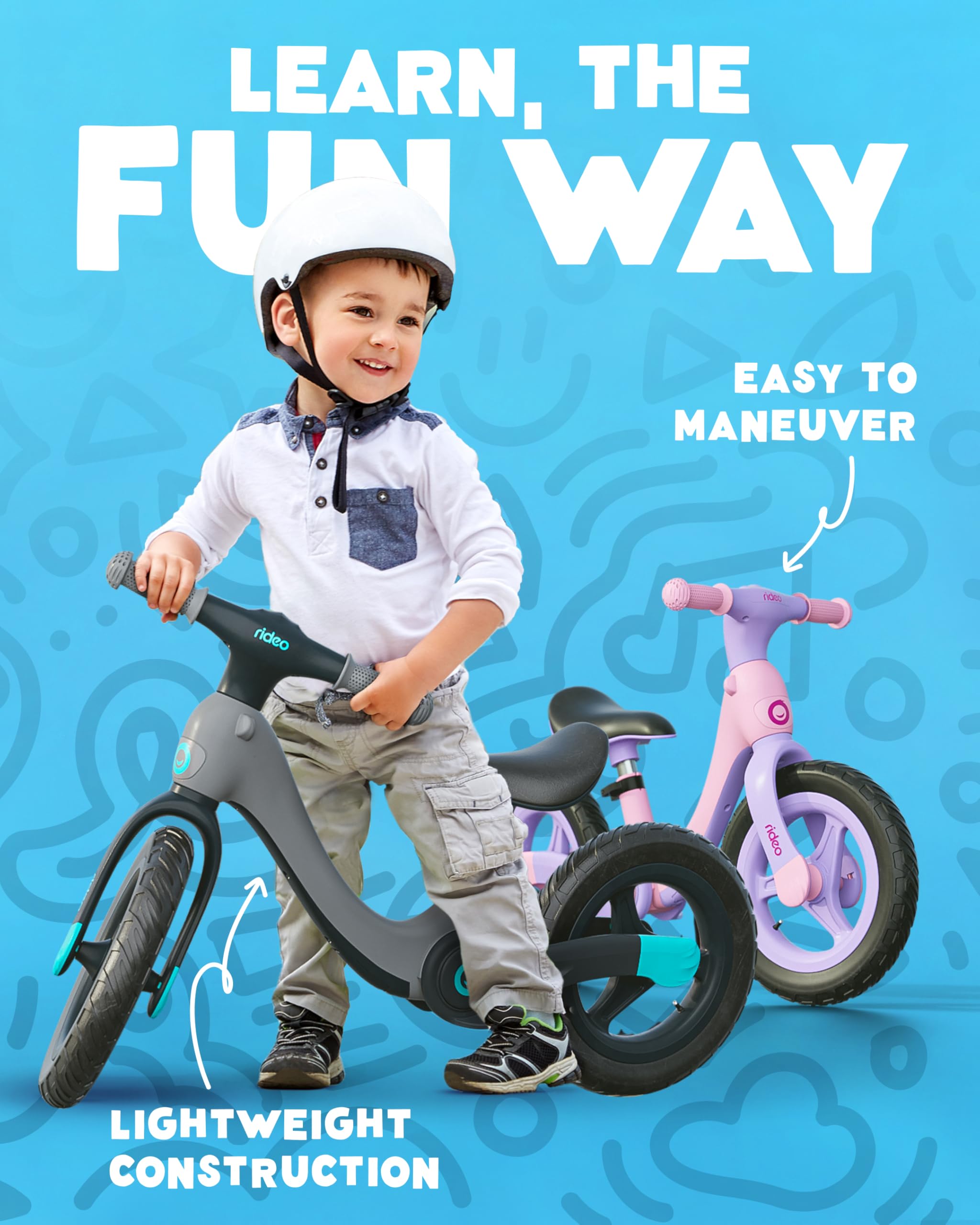 Folding Kids Balance Bike | Safety First 12