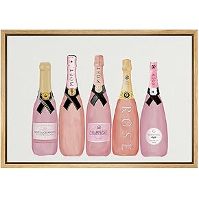 SIGNWIN Framed Canvas Print Wall Art 5 Ribboned...