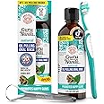 GuruNanda CocoMint Oil Pulling Mouthwash for Complete Oral Hygiene, 7 Essential Oils & Vitamins for Happy Teeth & Gums & Fres