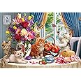 Anatolian Puzzle - Fluffy Kittens in The Living Room, 260 Piece Jigsaw Puzzle, #3336