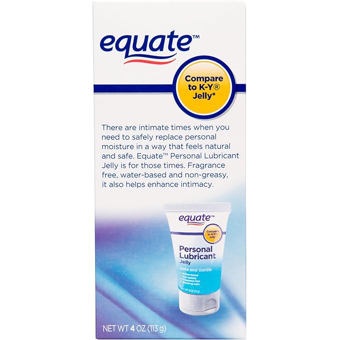 Equate Lube Jelly 4 Oz Amazon In Beauty