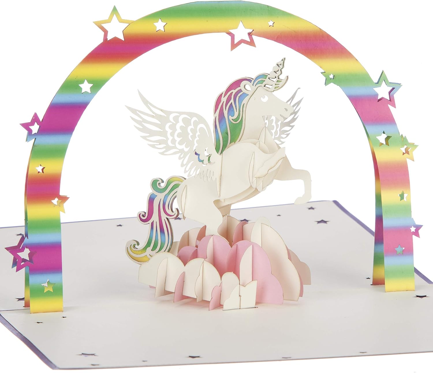 Cardology - Unicorn Pop-Up Card, Unicorn Pop Up, 15cm x 20cm