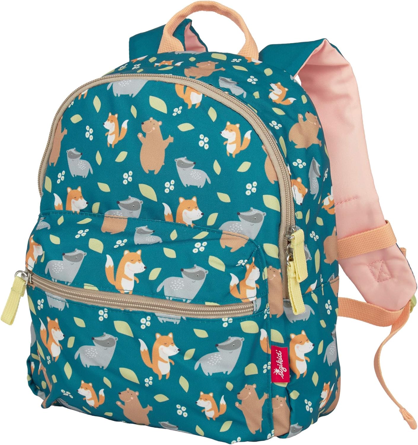  Sigikid Colori 25131 Rucksack 30 x 23 x 17 cm Green / Fox – BigaMart Bildidee 