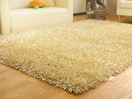 Schoner Wohnen Shaggy Hochflor Teppich Twist Creme 6210 000