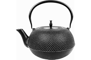 Cuisiland 1.8L/61OZ Hobnail Cast Iron Teapot