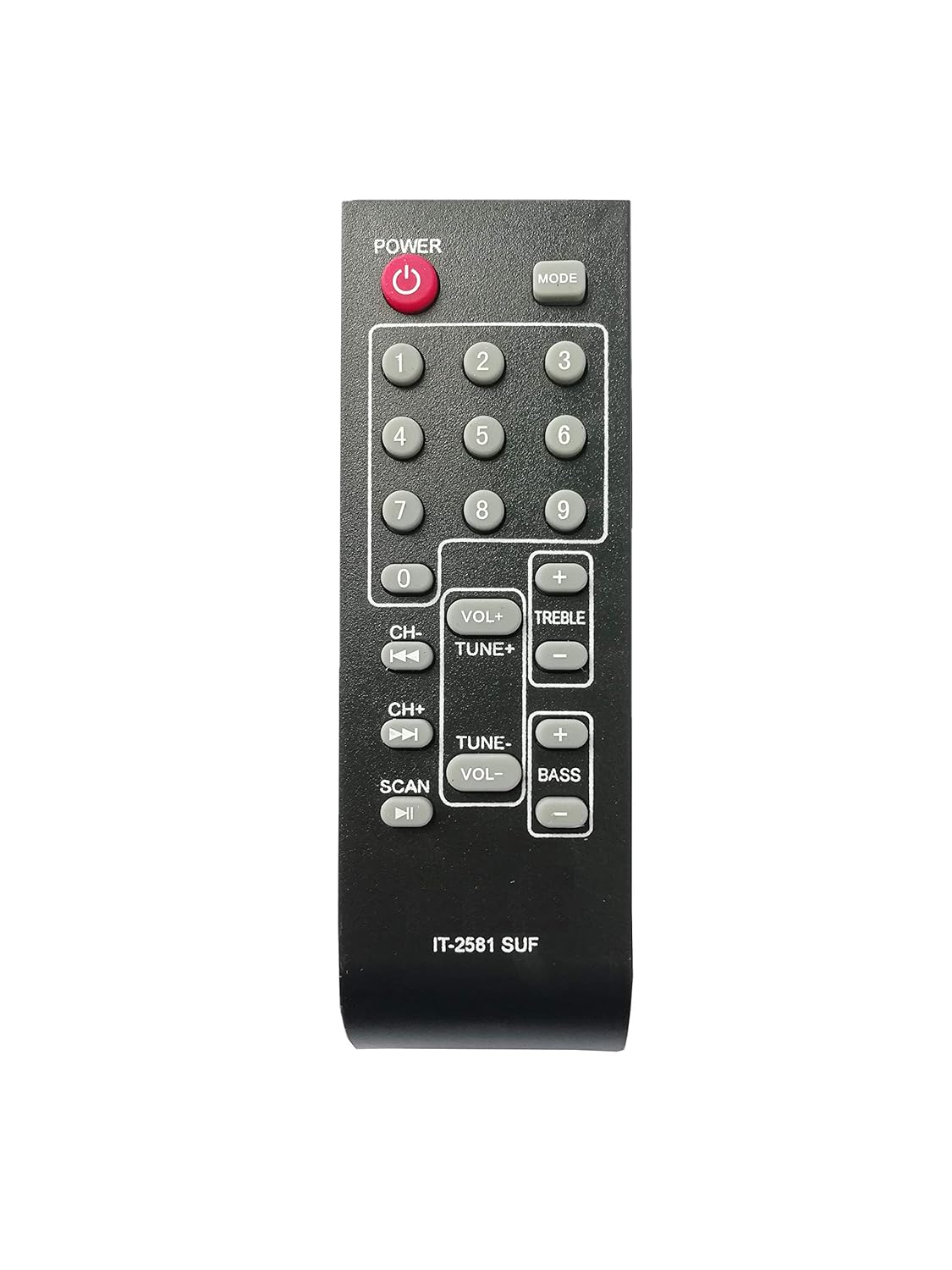 IT-2581 SUF Home Theater System Remote 