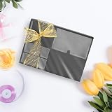BELLE VOUS Black Faux Leather 5 Compartment Dresser Organiser Tray view 7