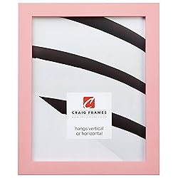 Craig Frames Confetti, Modern Light Pink Picture