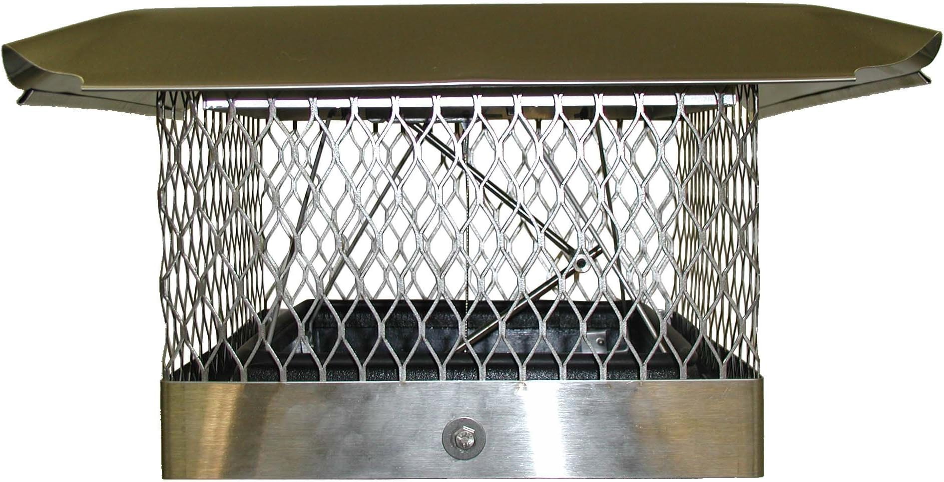 US Fireplace Products Energy Top Plus - Low Profile Damper Suitable for Wood Burning Fireplaces, 13" x 18"