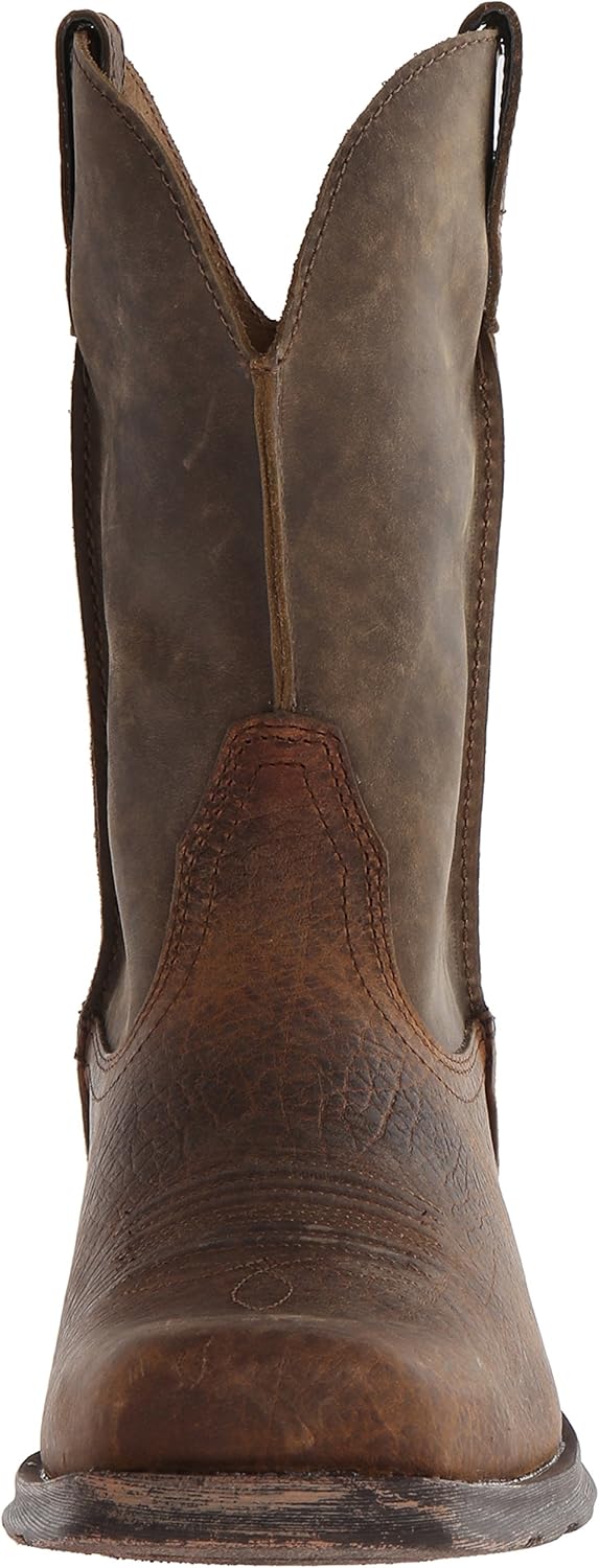 ariat men's rambler wide square toe western cowboy boot