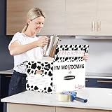 Bankers Box 10 Strong Moving Boxes 43L Large 51x29x29cm with Handles Cow Print view 7