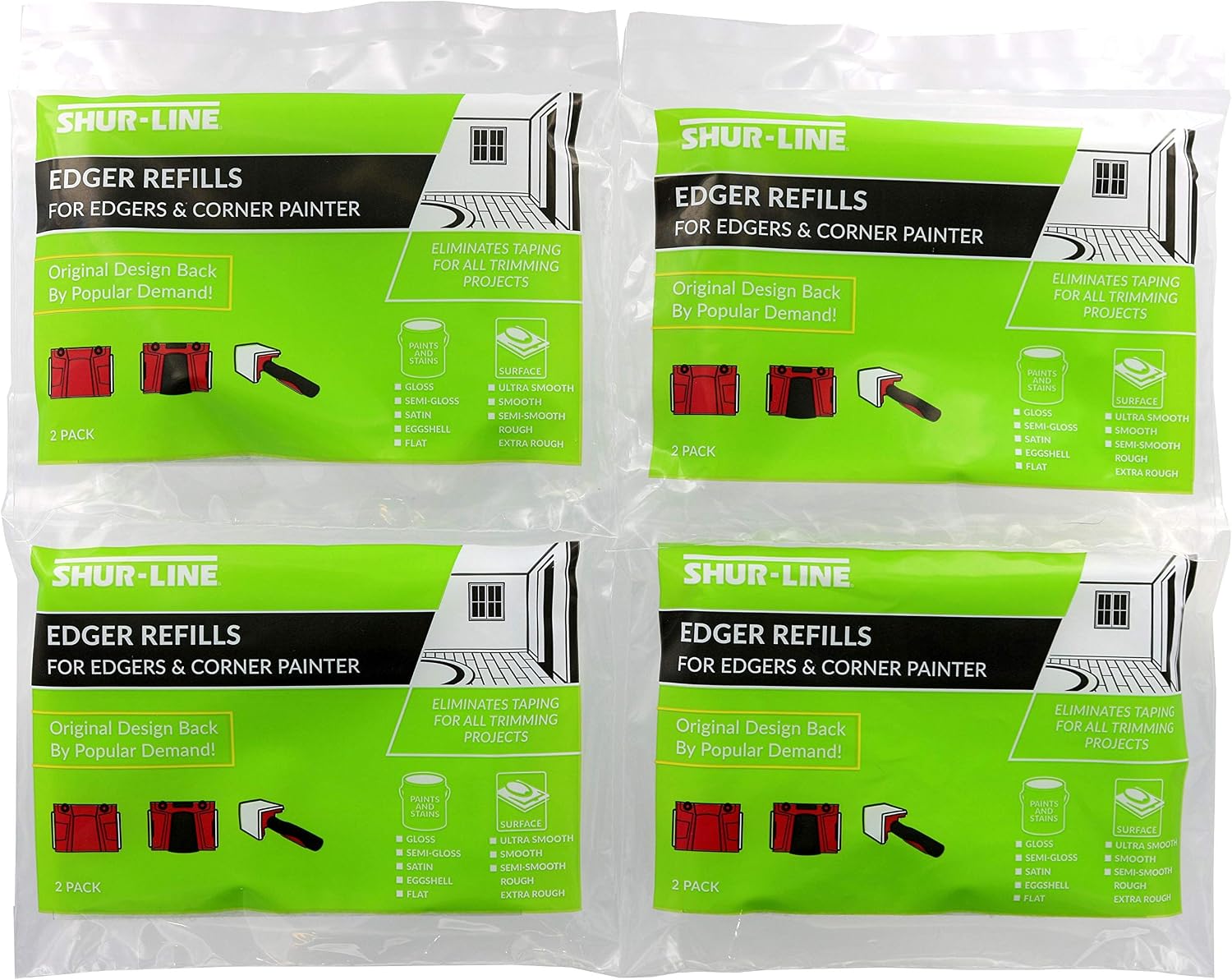 Shur-Line Painter's Pad Set (8 Pads Included) - Image 3