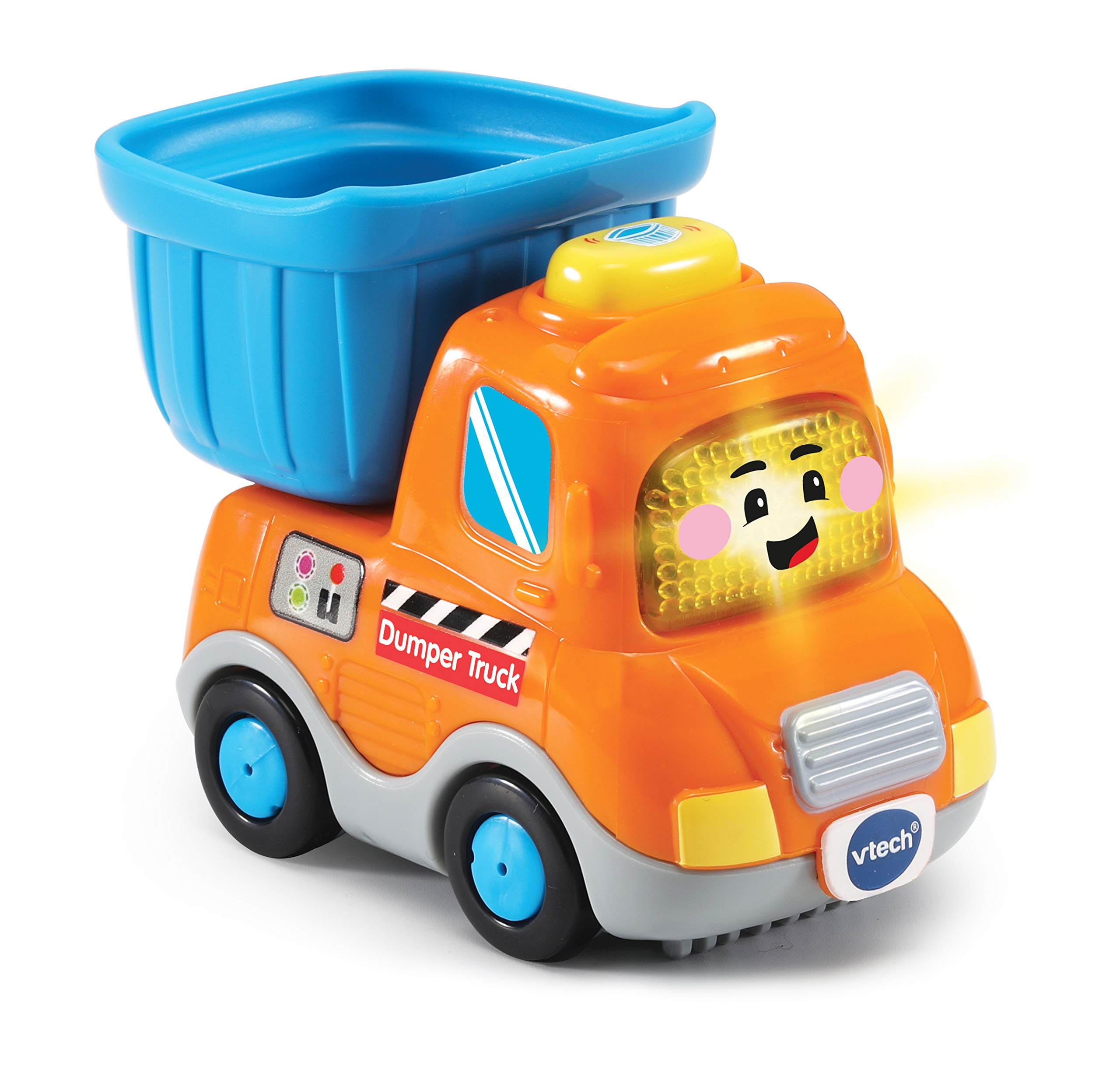 Vtech Toot-Toot Drivers Dumper Truck | Interactive Toddlers Toy for Pretend Play with Lights and Sounds | Suitable for Boys & Girls 12 Months, 2, 3, 4 + Years, German Version