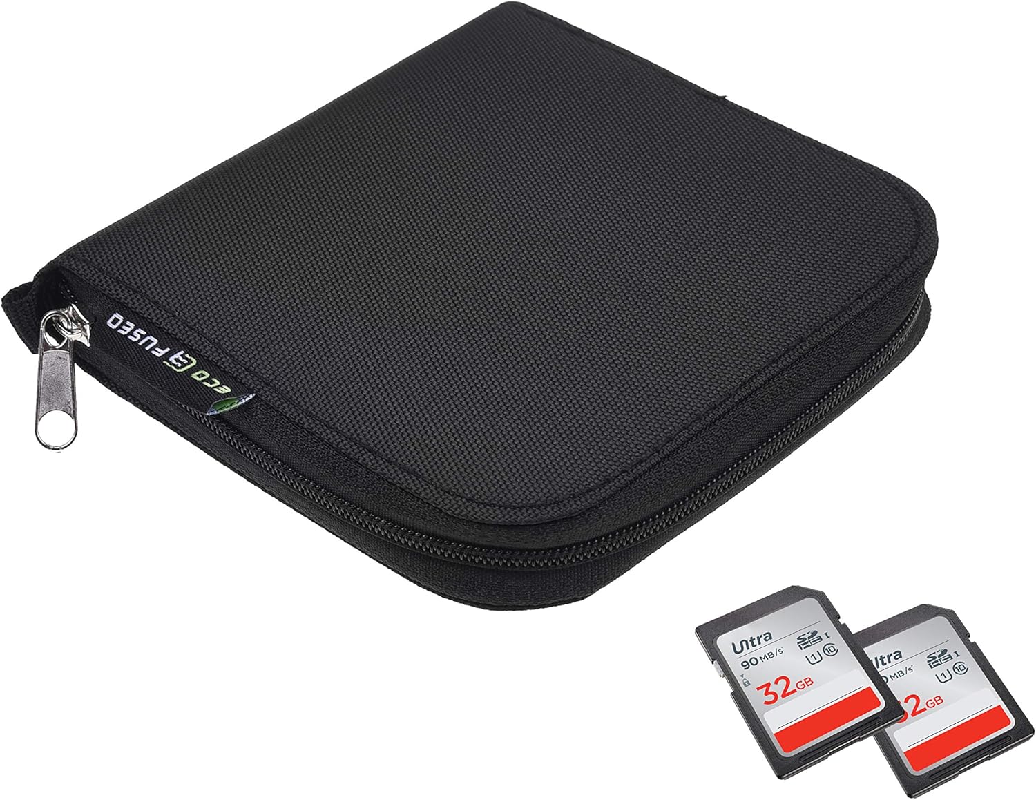 Eco-Fused Memory Card Case, Fits up to 44x SD, SDHC, Micro SD, Mini SD and 4X CF, Holder with 44 Slots (8 Pages) - Image 4
