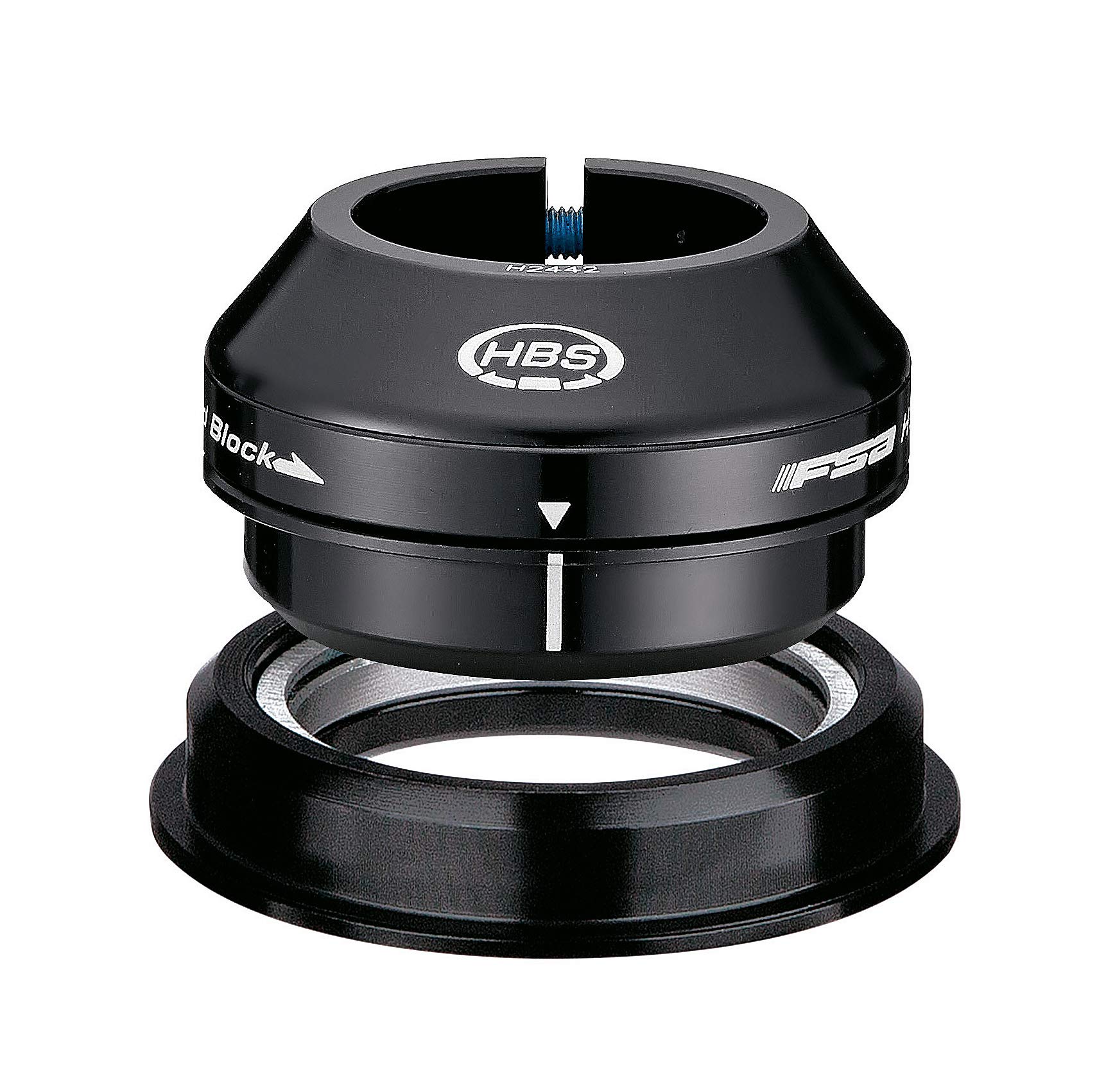 FSA Material Unisex Adult, Matt Black, Size UK