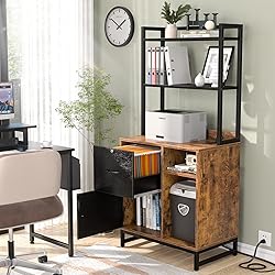 Homieasy Vertical Filing Cabinet with Lock