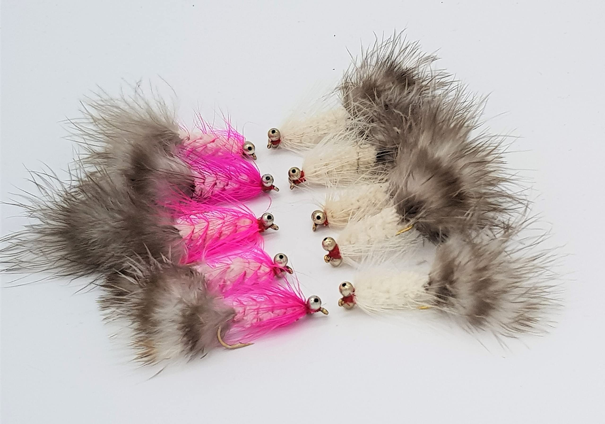 BestCity Polar Magnus Trout Flies Pack of 10 Fly Fishing Lures Sizes 6–10 Stillwater Trout Flies Premium Collection