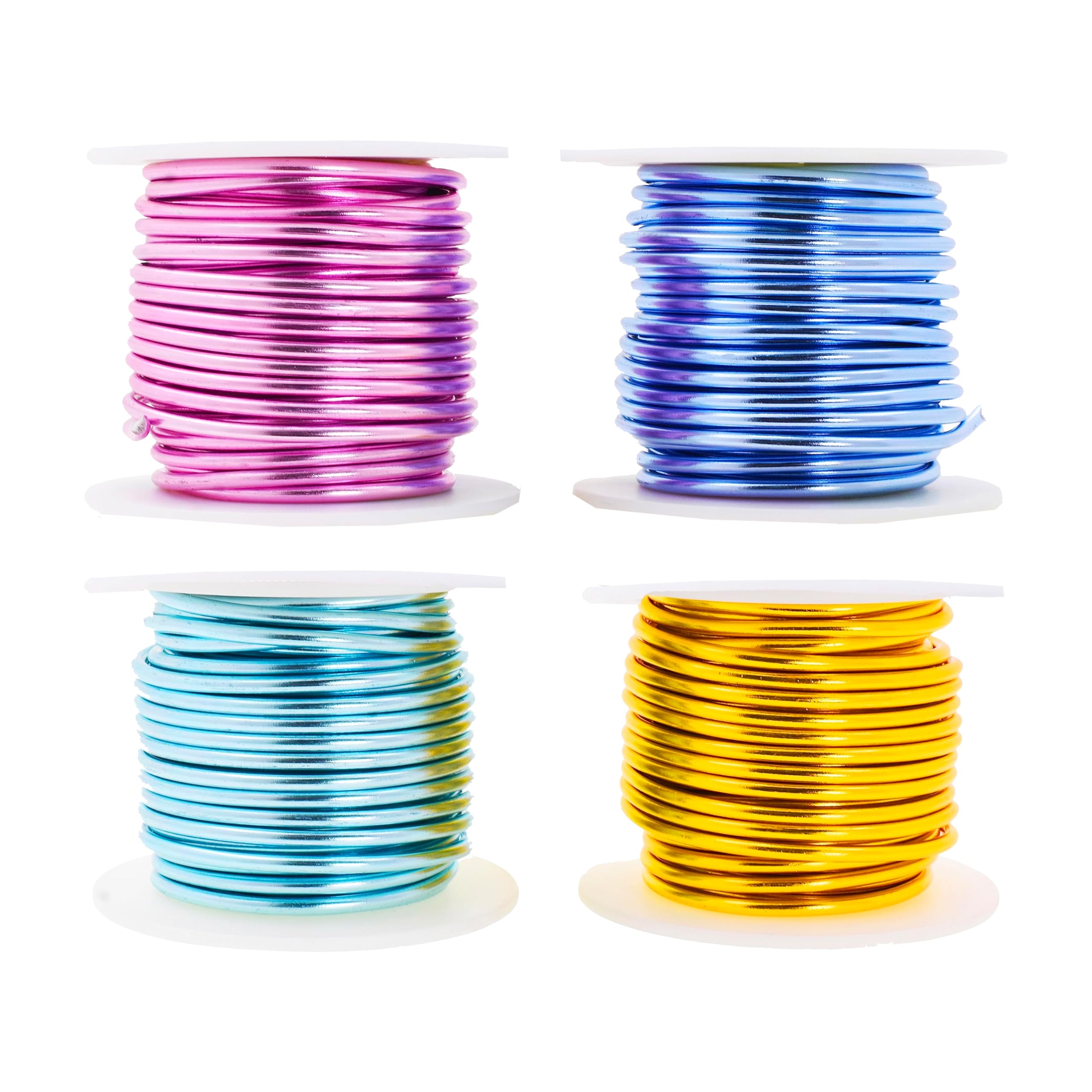 Mandala Crafts Anodized Aluminum Craft Wire for