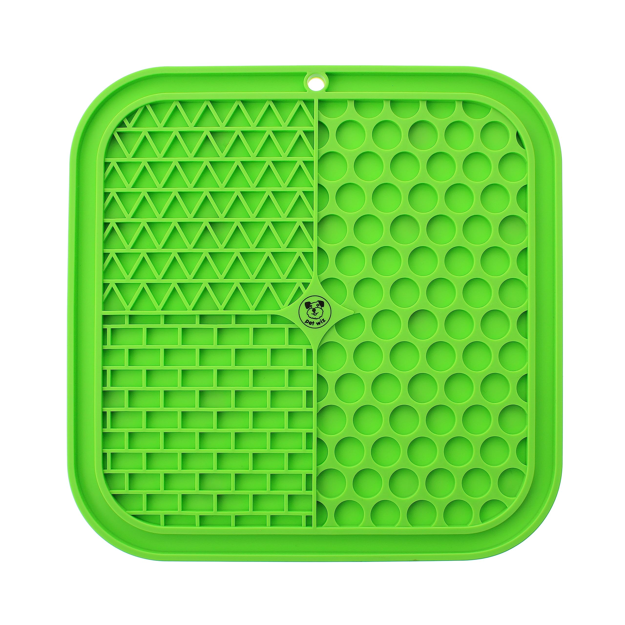 Silicone Licking Mat - Providing Mental Stimulation and Anxiety Relief (Green)