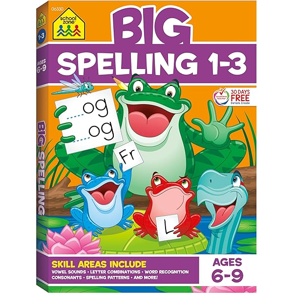 SCHOOL ZONE BIG SECOND/THIRD GRADE（2冊） School Zone Big Second Grade Workbook: 320 Spiral-Bound