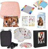 HP Sprocket Portable 2x3 Photo Printer Blush Pink Starter Bundle